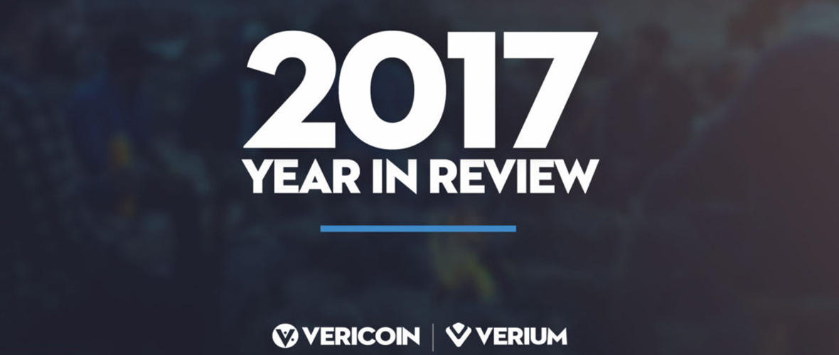 VeriCoin Verium 2017 Year End Review
